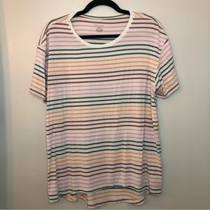 American eagle stripped tee